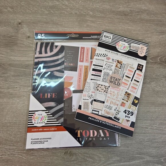 The Happy Planner Sticker And Accessory Set Modern Wild Theme For Planners - Picture 2 of 16